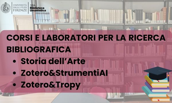 Corsi della Biblioteca Umanistica